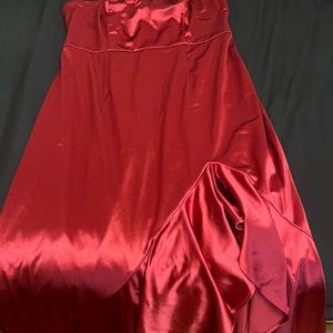 Beautiful red fancy dress for date night